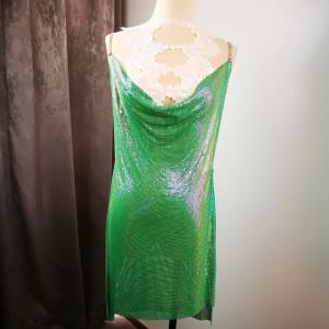 绿色铝网礼服