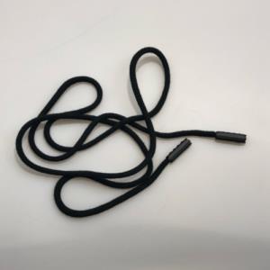 黑色圆形绳带