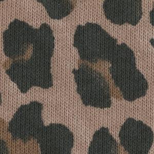 豹纹印花针织