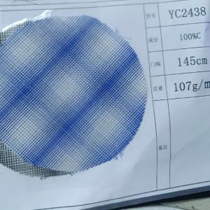 全棉格子布
