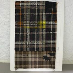 色织格纹面料