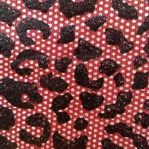 豹纹针织工艺布
